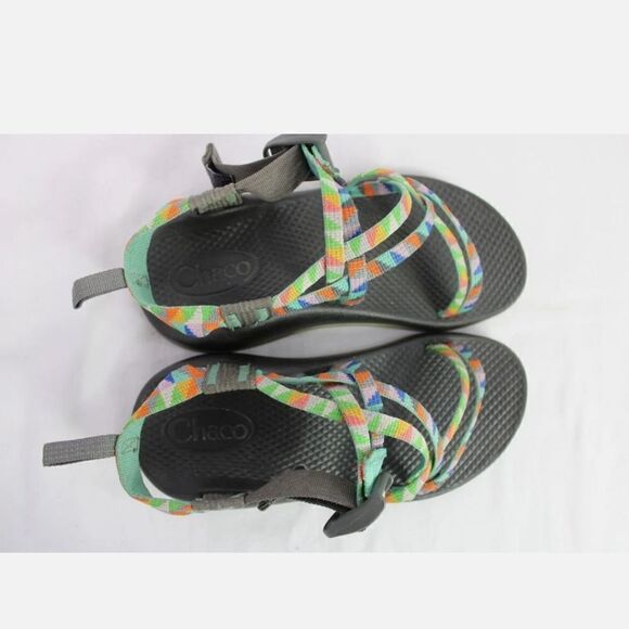 Chaco Multicolored Girls Size 3 Sandals. - Picture 8 of 9